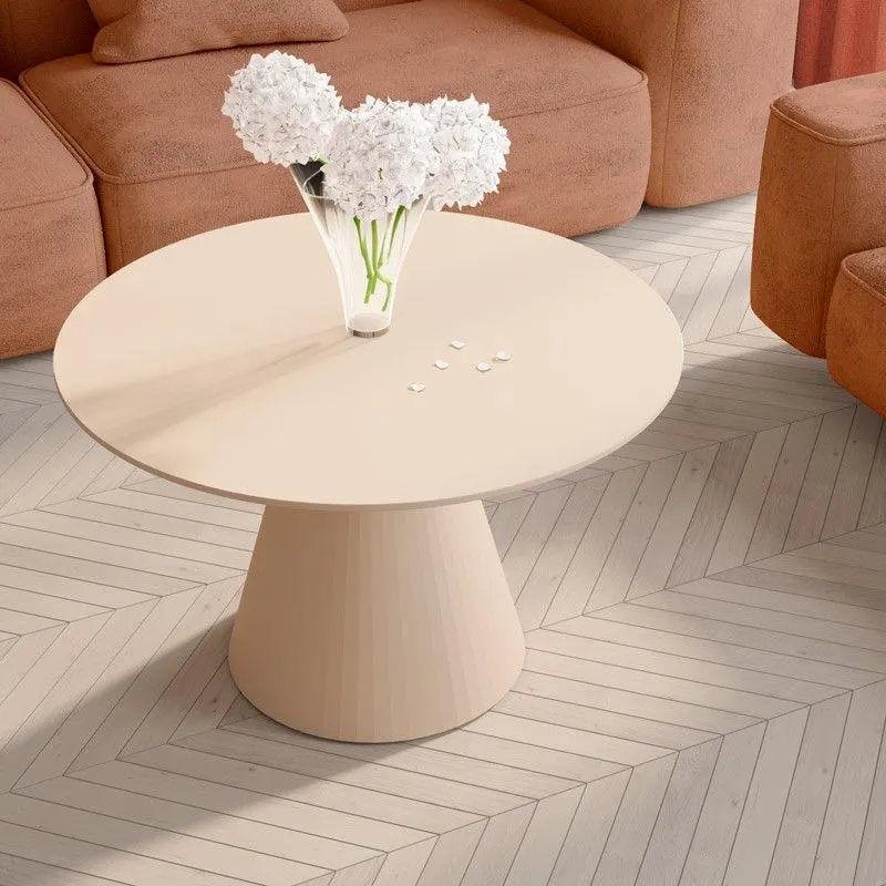 Ława okrągła PINETO MINI 80x80 zielona I sklep meblowy MIRAT. styl PASTELE