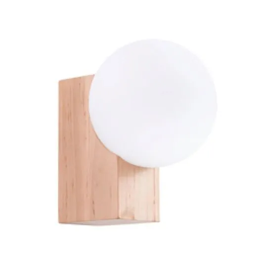 Kinkiet BULBO naturalne drewno do przedpokoju | sklep MIRAT  kolekcja bulbo