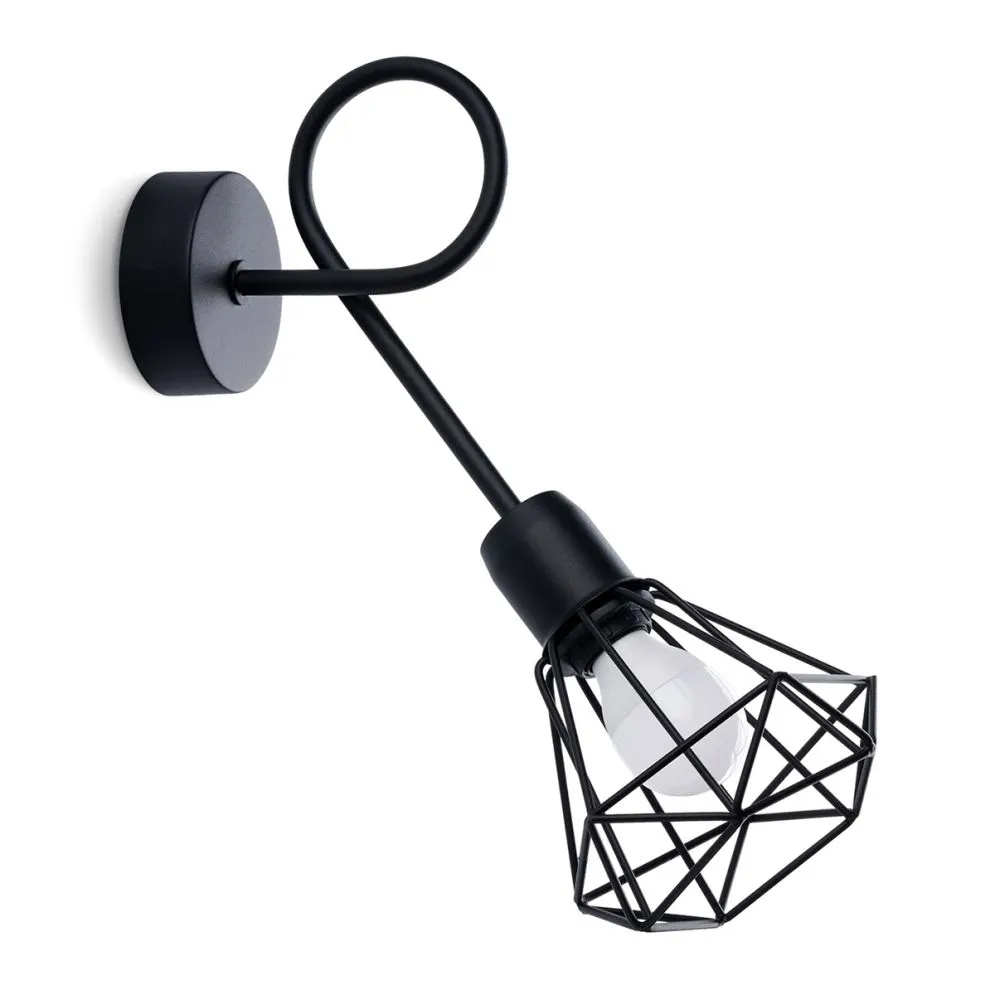 Kinkiet ARTEMIS 1S czarny designerski  | sklep MIRAT  kolekcja artemis