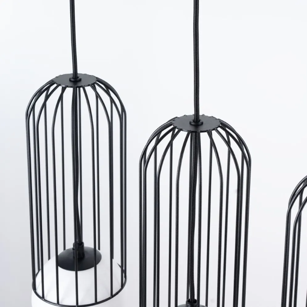 Lampa wisząca BRINA 3L czarna  potrójna| sklep MIRAT  kolekcja brina