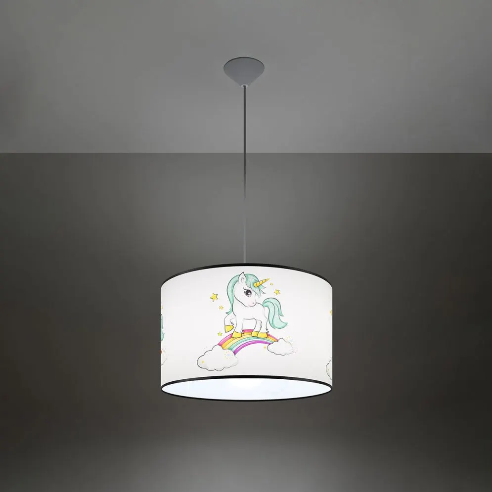 Lampa wisząca JEDNOROŻEC 40 dziecięca | sklep MIRAT  kolekcja jednorożec 40