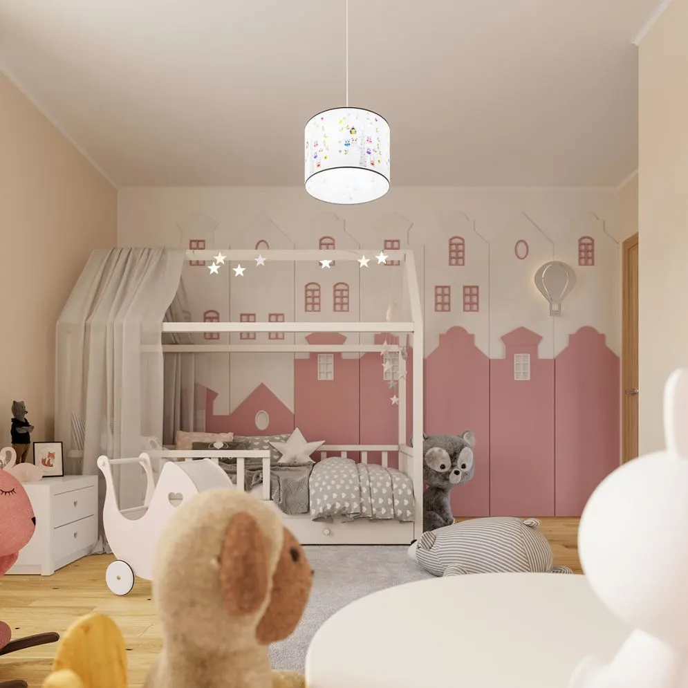 Lampa wisząca SOWY 40 do pokoju dziecięcego | sklep MIRAT  kolekcja sowy 40