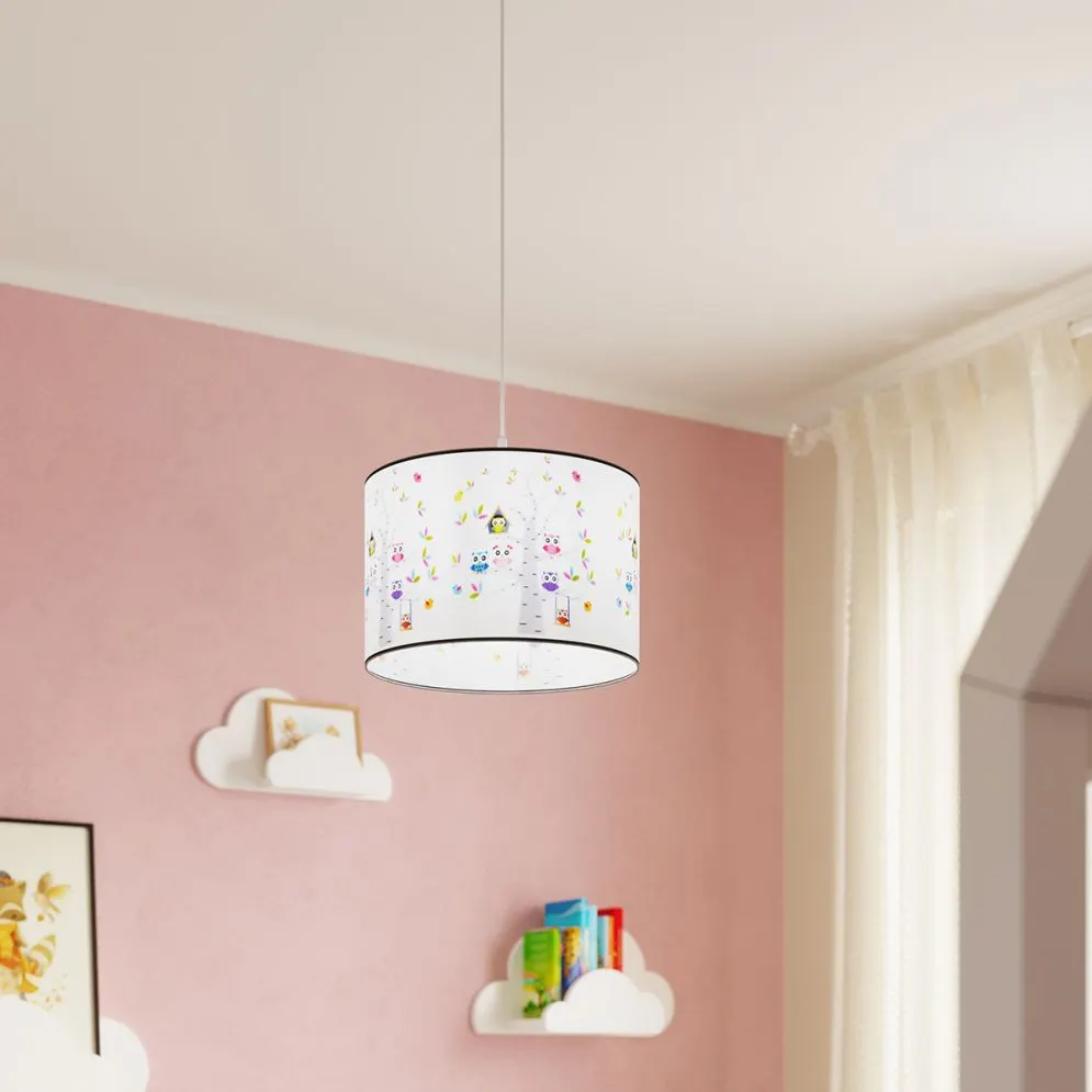 Lampa wisząca SOWY 40 do pokoju dziecięcego | sklep MIRAT  kolekcja sowy 40