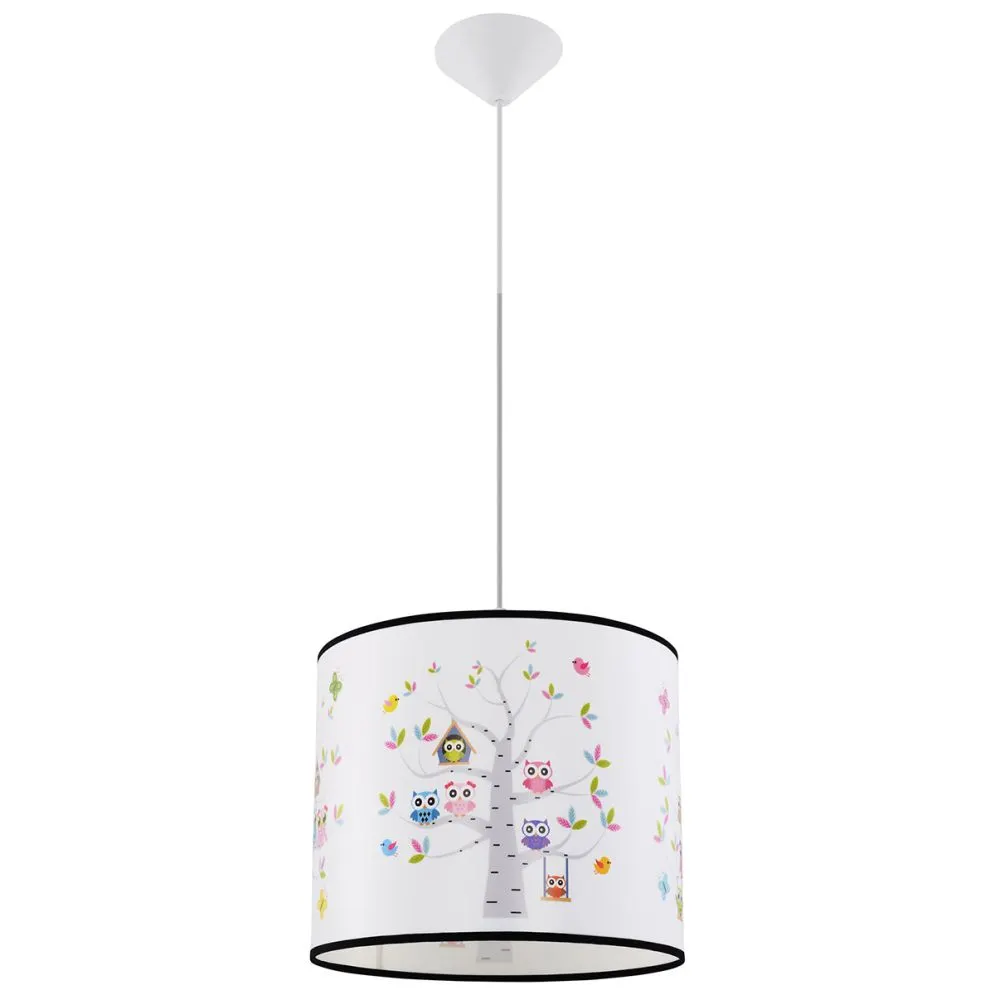 Lampa wisząca SOWY 40 do pokoju dziecięcego | sklep MIRAT  kolekcja sowy 40