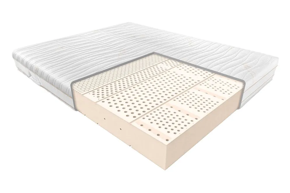 Materac FIDES 90x200 lateksowy z serii PREMIUM Janpol | MIRAT.