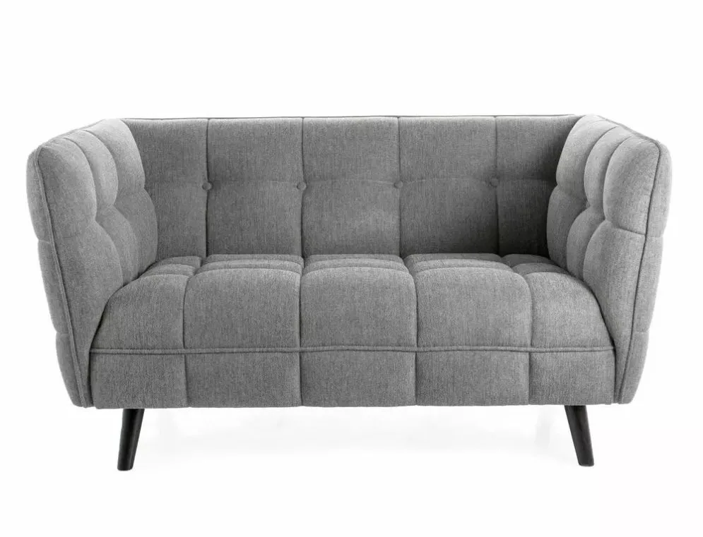 Sofa CASTELLO BREGO 2 szara dwuosobowa I sklep meblowy MIRAT.