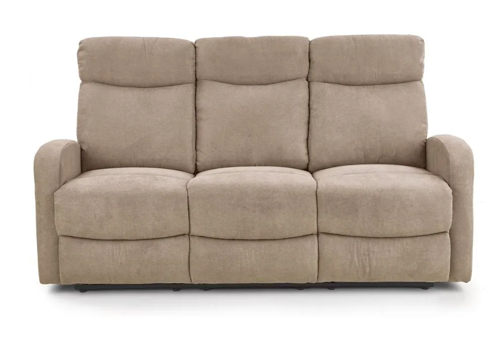 Sofa OSLO 3S beżowa z funkcją rozkładania trzyosobowa I sklep meblowy MIRAT.