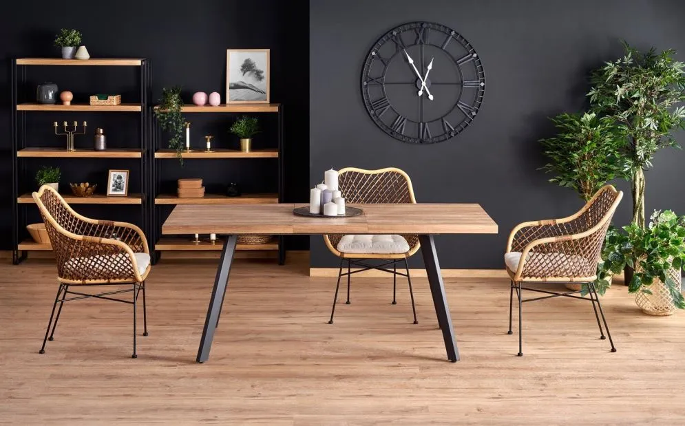 Stół BERLIN rozkładany do jadalni I sklep meblowy MIRAT. styl LOFT