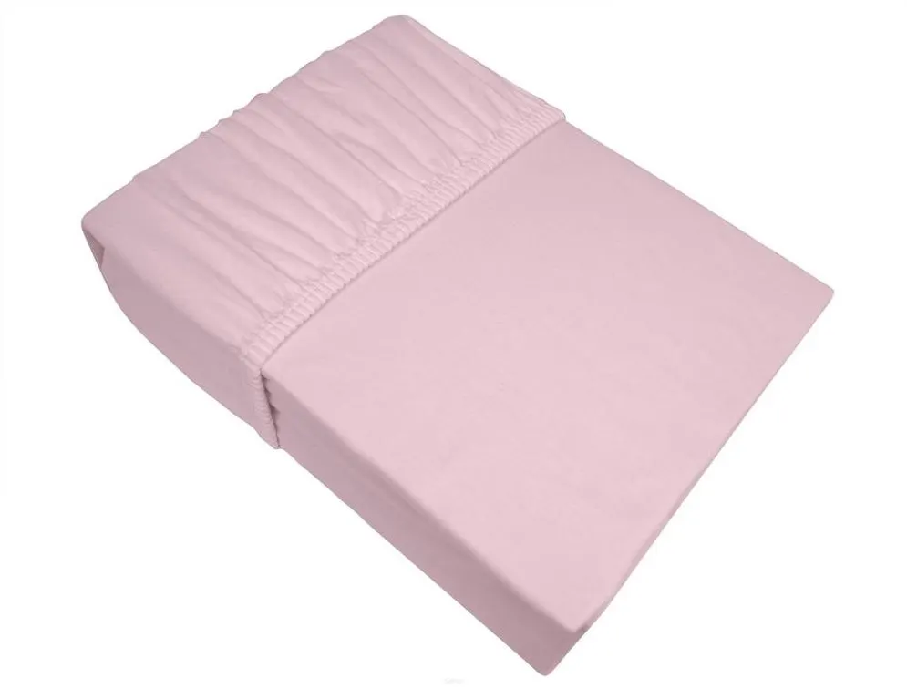 Prześcieradło Jersey Frotex 100x200 pudrowe z gumką firmy Greno | MIRAT. w stylu  kolekcja