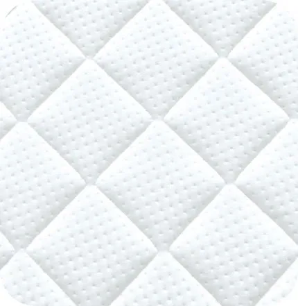 Biały pokrowiec na materac z probiotykami delikatny antybakteryjny 140x200 PUROACTIVE Janpol