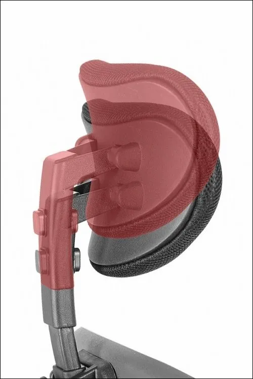 Fotel biurowy HN-5038 szary do komputera | MIRAT.