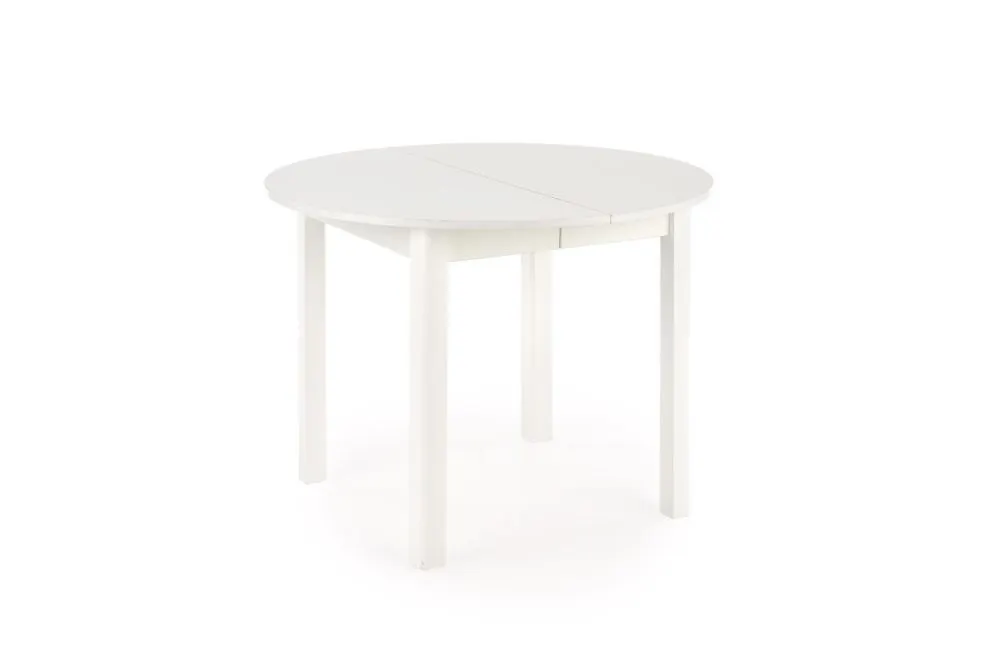 Stół RINGO 102(142)x102 biały rozkładany okrągły | MIRAT. w stylu  kolekcja