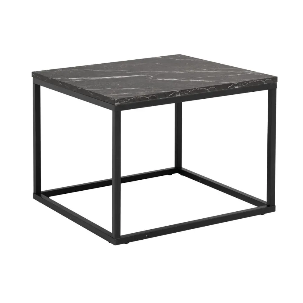 Ława ROSSI B 60x60 czarna w stylu loft I sklep meblowy MIRAT. styl GLAMOUR, LOFT