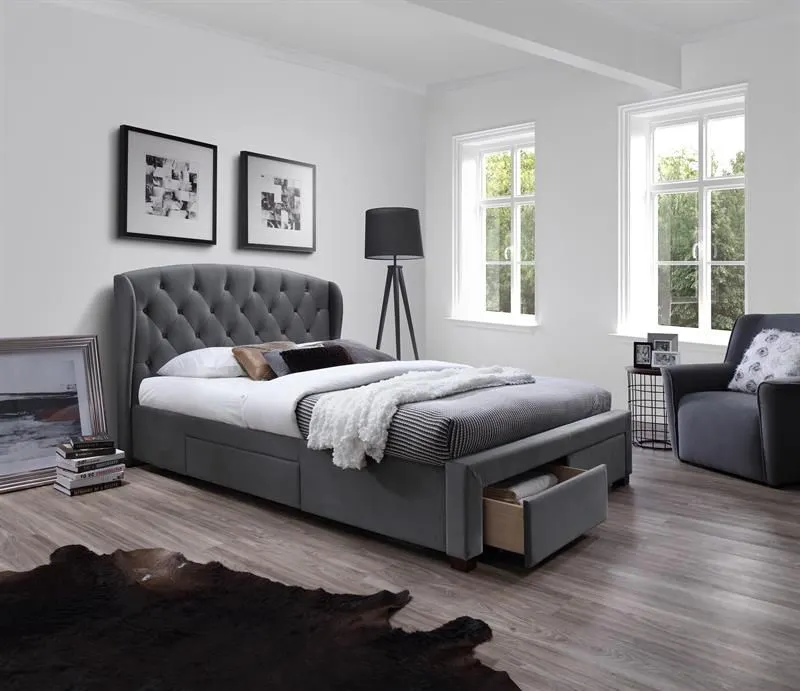 Łóżko SABRINA 160x200 Halmar | MIRAT. w stylu GLAMOUR kolekcja