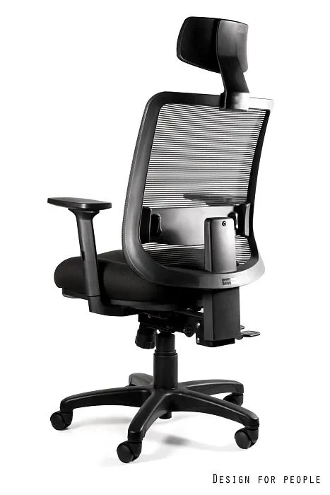 Fotel biurowy SAGA PLUS czarny ergonomiczny | MIRAT. w stylu kolekcja