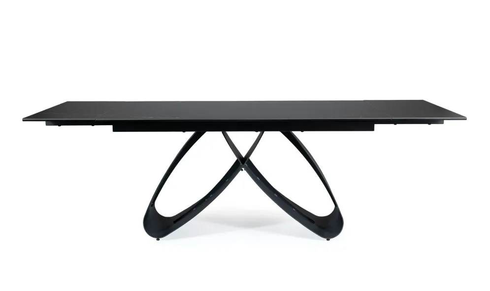 Stół SAMANTA CERAMIC 160(240)x90 czarny I sklep meblowy MIRAT. styl LOFT