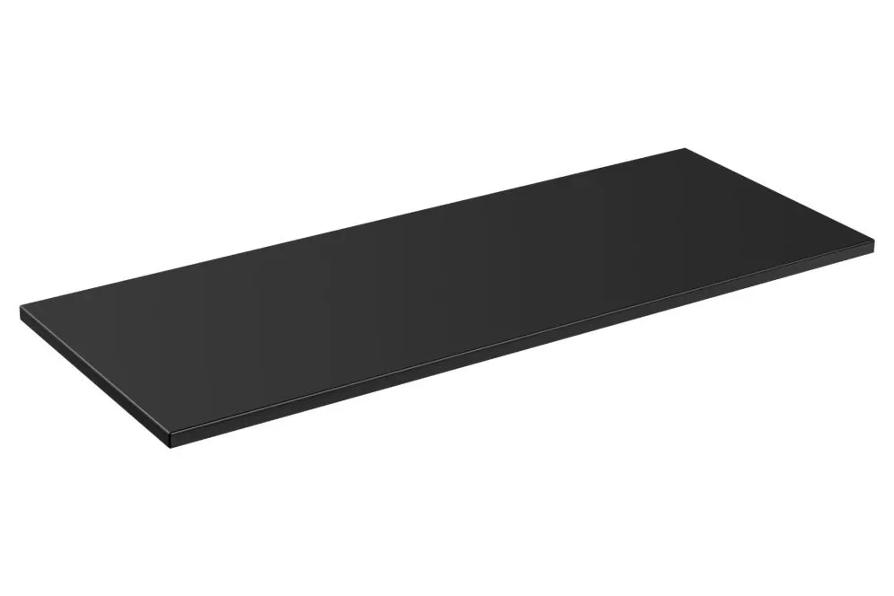 Wisząca szafka pod umywalkę nablatową SANTA FE BLACK 60 cmx2+ regał 20cm - zestaw z blatem 140cm I sklep meblowy MIRAT. styl LOFT