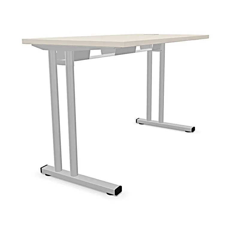 Biurko EASY SPACE C-LEG RC 120x60cm kaszmirowe do biura I sklep meblowy MIRAT.