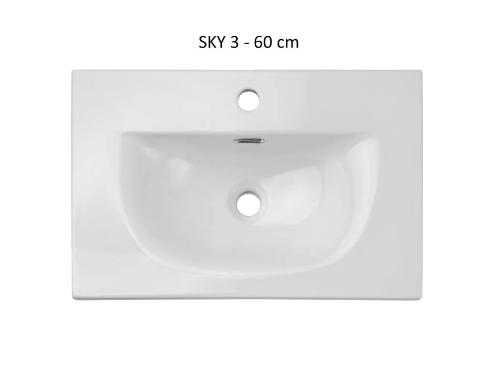 Wisząca szafka pod umywalkę VIVA CASHMERE 2D 60cm kaszmirowy mat I sklep meblowy MIRAT. styl GLAMOUR, RYFLOWANY