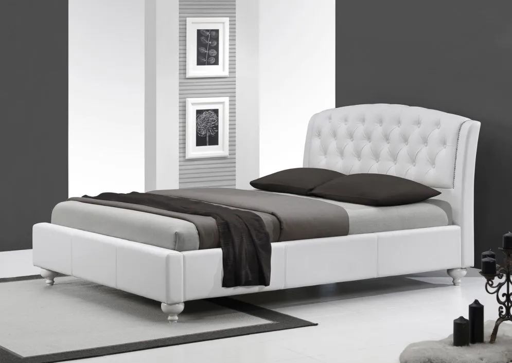 Łóżko Sofia 160x200 w stylu glamour Halmar | MIRAT. styl GLAMOUR