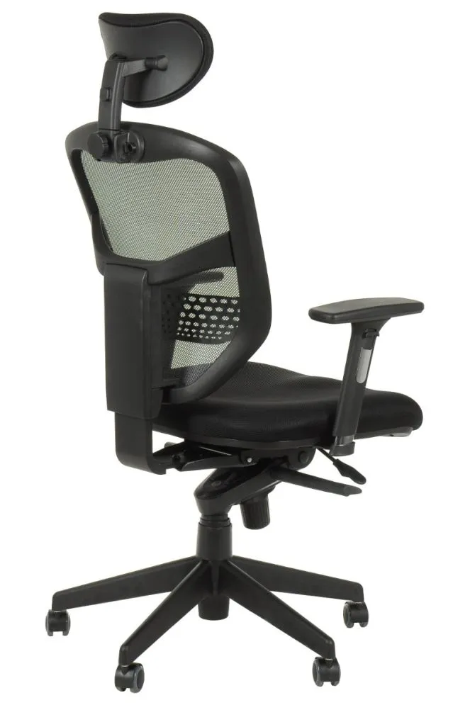 Fotel biurowy HN-5038 szary do komputera | MIRAT.