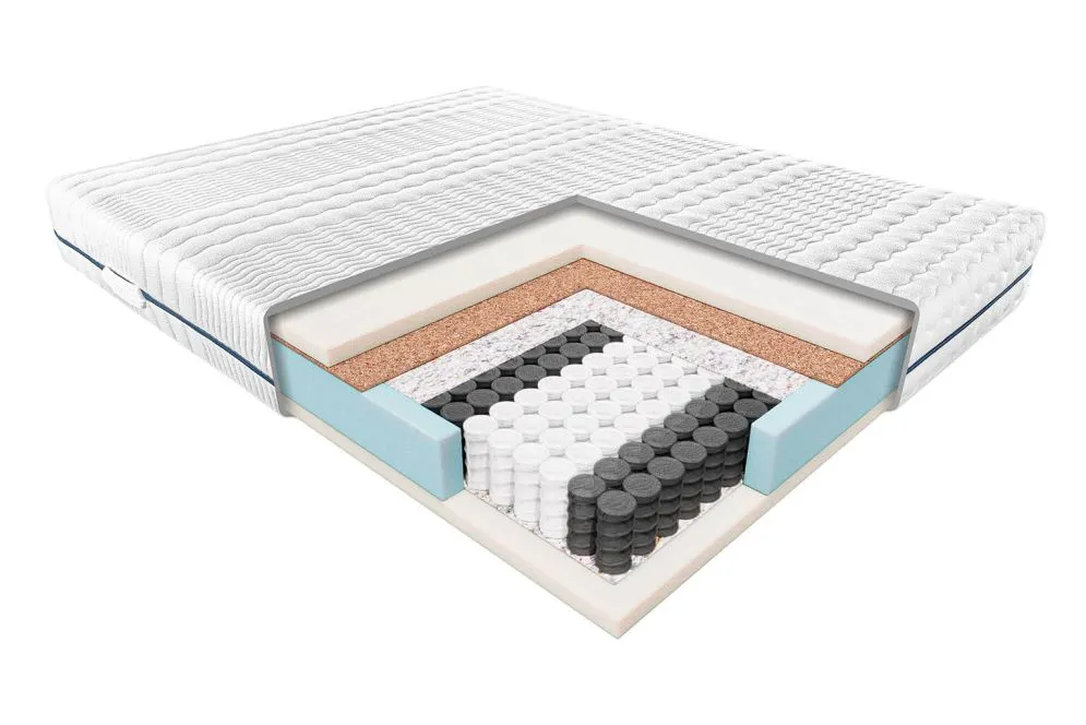 Materac kieszeniowy DELIA 100x200 z kokosem | MIRAT.