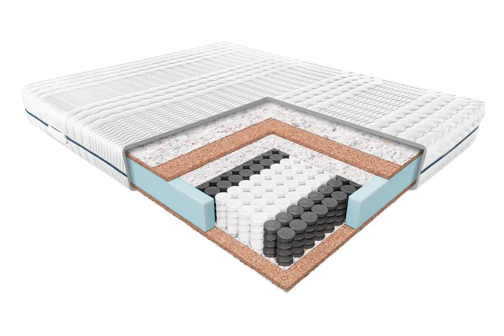 Materac kieszeniowy EREBU 160x200 twardy dwustronny | MIRAT.