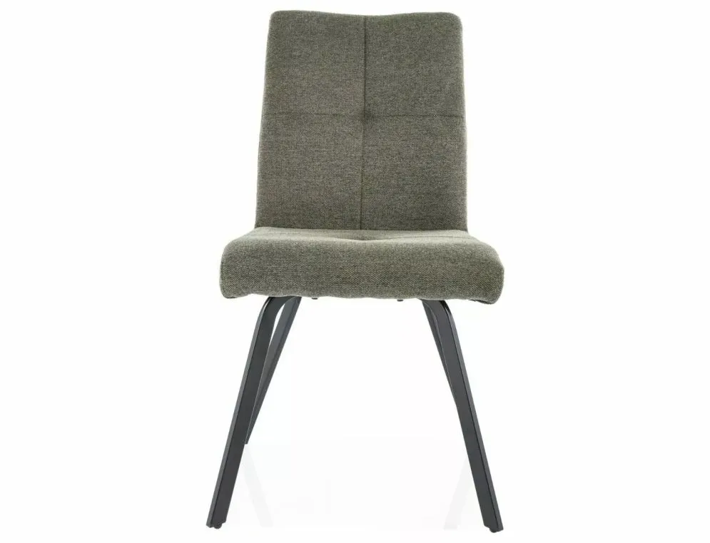 Krzesło tapicerowane SWING BREGO oliwkowe w stylu loft I sklep meblowy MIRAT. styl LOFT