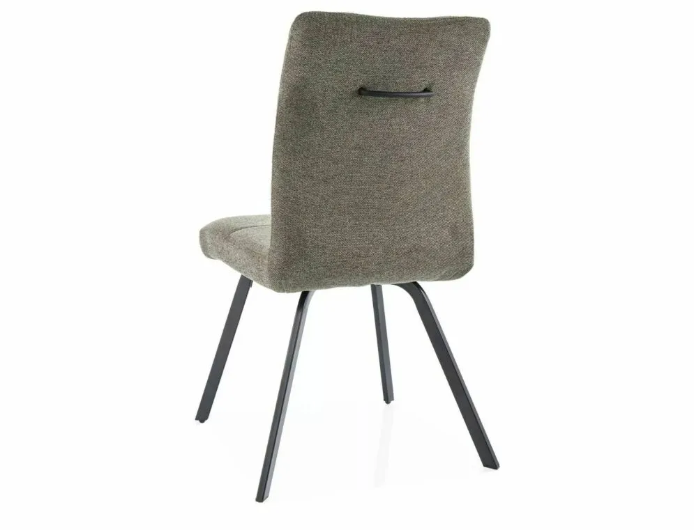 Krzesło tapicerowane SWING BREGO oliwkowe w stylu loft I sklep meblowy MIRAT. styl LOFT