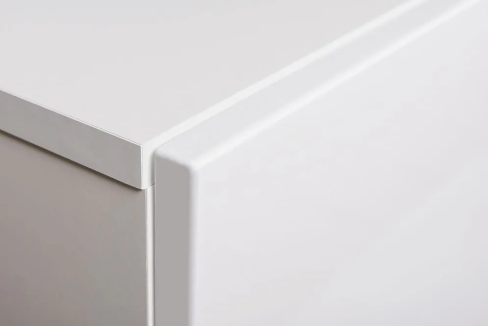 Meblościanka SWITCH MET I czarna w połysku z podświetleniem LED | MIRAT. w stylu kolekcja SWITCH MET