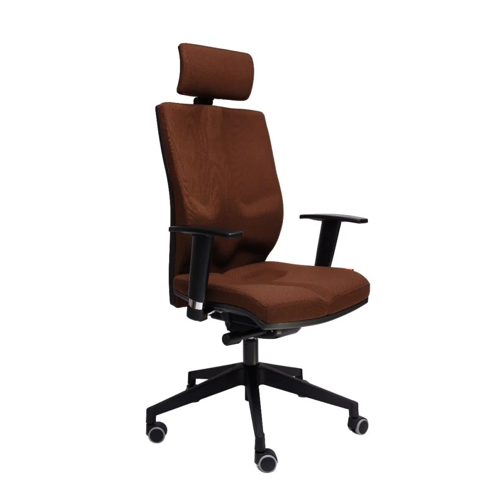 Fotel biurowy ELEGANCE ergonomiczny regulowany z atestem | MIRAT.