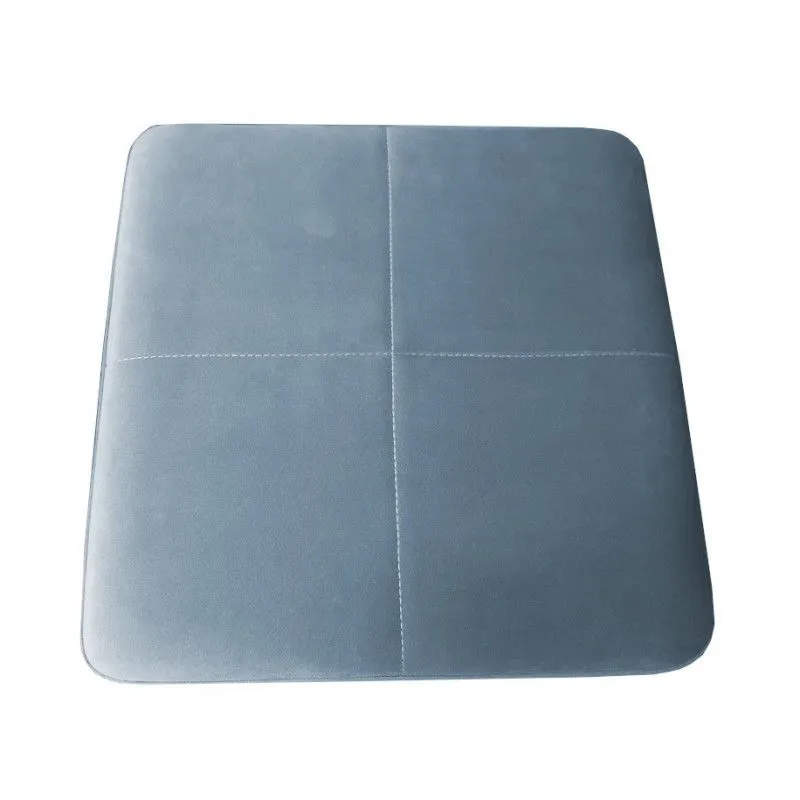 Taboret MAESTRO BL VELVET szary na metalowych nogach | MIRAT. w stylu kolekcja