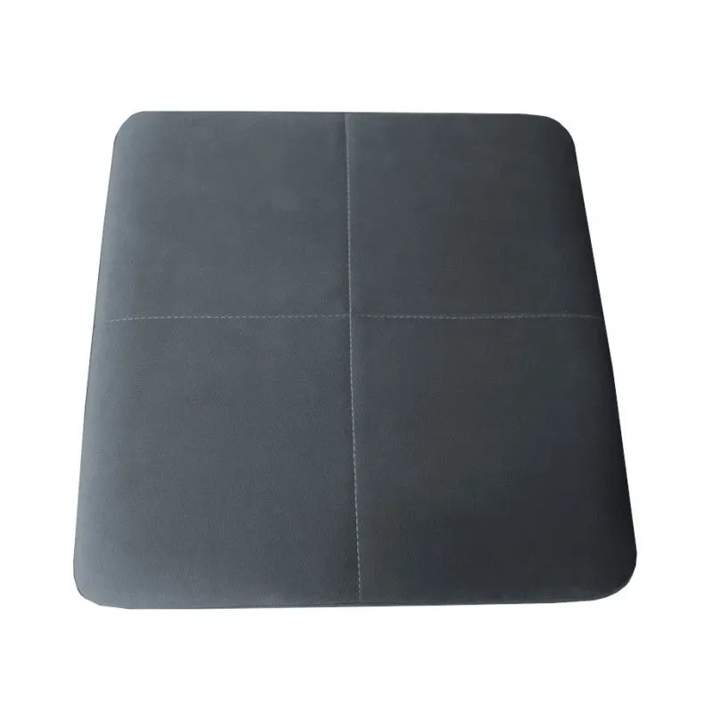 Taboret MAESTRO BL VELVET ciemno szary na metalowych nogach | MIRAT. w stylu kolekcja