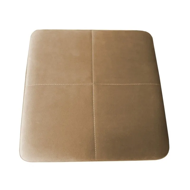 Taboret MAESTRO LOW MG VELVET beżowy na metalowych nogach | MIRAT. w stylu kolekcja