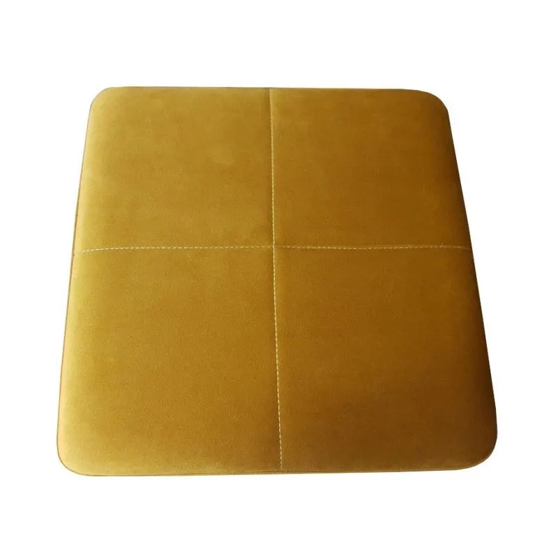 Taboret MAESTRO MG VELVET musztardowy/curry na metalowych nogach | MIRAT. w stylu kolekcja