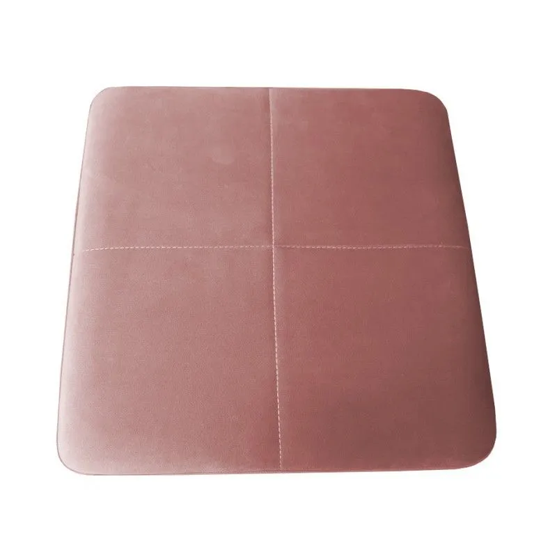 Taboret MAESTRO MG VELVET różowy na metalowych nogach | MIRAT. w stylu kolekcja