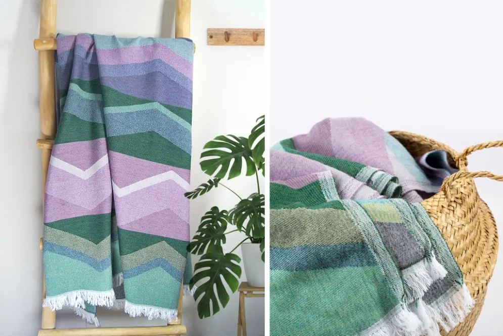 Ręcznik Plażowy TRENDY 90X180 wielobarwny bawełniany I sklep meblowy MIRAT.