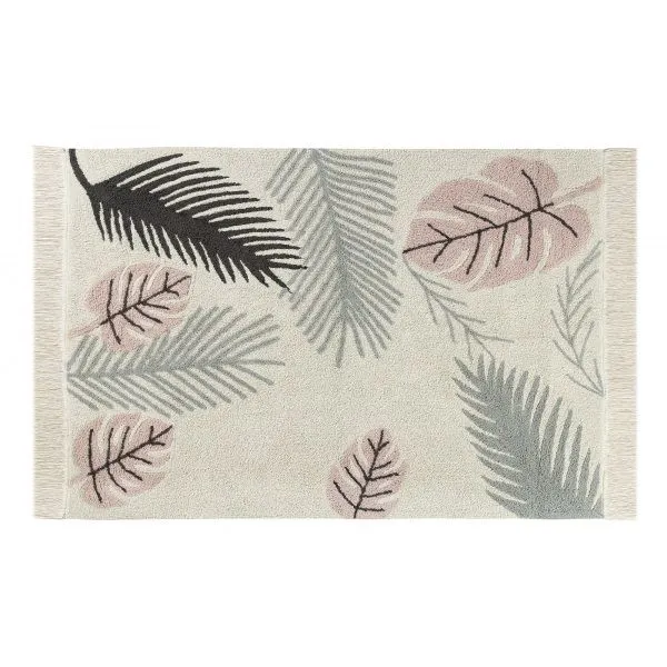Dywan TROPICAL PINK 140x200 beżowy bawełniany | MIRAT.