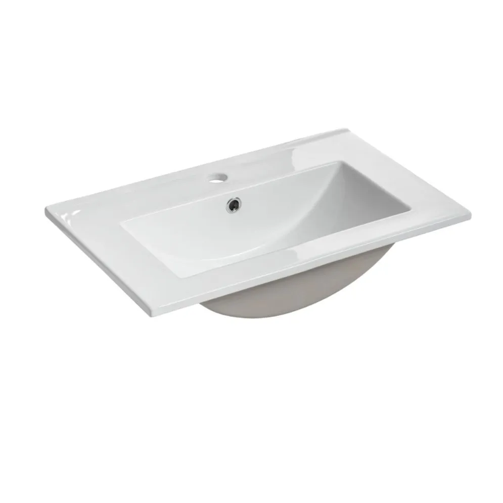 Szafka pod umywalkę TURF WHITE MARENGO 80-1S 80cm biała loftowa I sklep meblowy MIRAT. styl RYFLOWANY kolekcja TURF