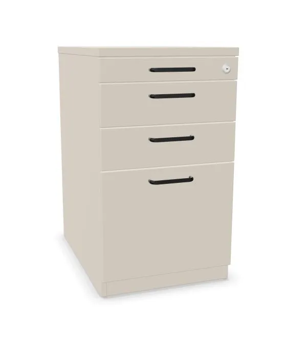 Kontenerek biurowy EASY SPACE 3D PB 43cm kaszmirowy I sklep meblowy MIRAT.