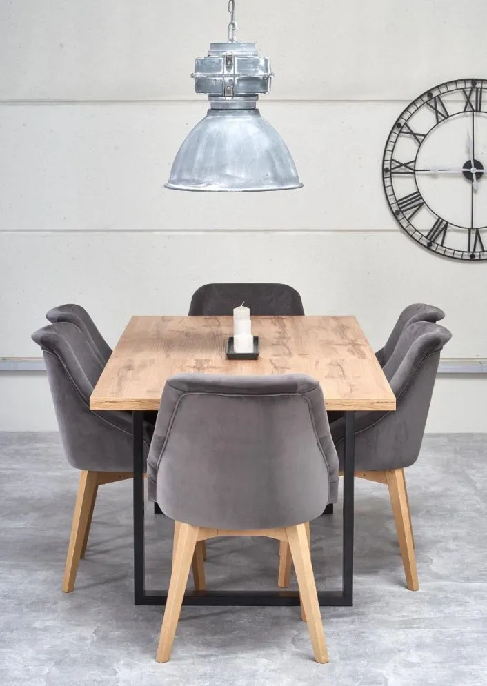 Stół VENOM 160(210)x90 w stylu loftowym | MIRAT. w stylu LOFT kolekcja