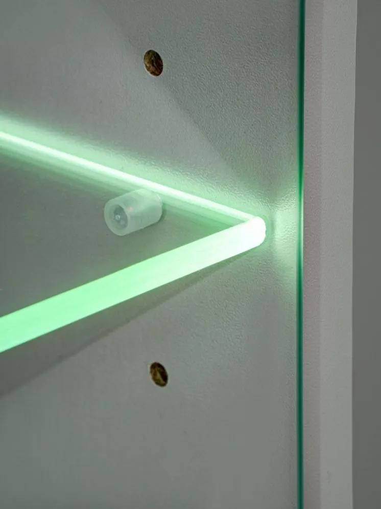 Meblościanka VERTI dąb artrisan/kaszmirowa z oświetleniem LED I sklep meblowy MIRAT.  kolekcja VERTI