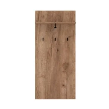 Wieszak do przedpokoju BILBAO 63cm dąb craft tobacco z półką | sklep MIRAT styl LOFT