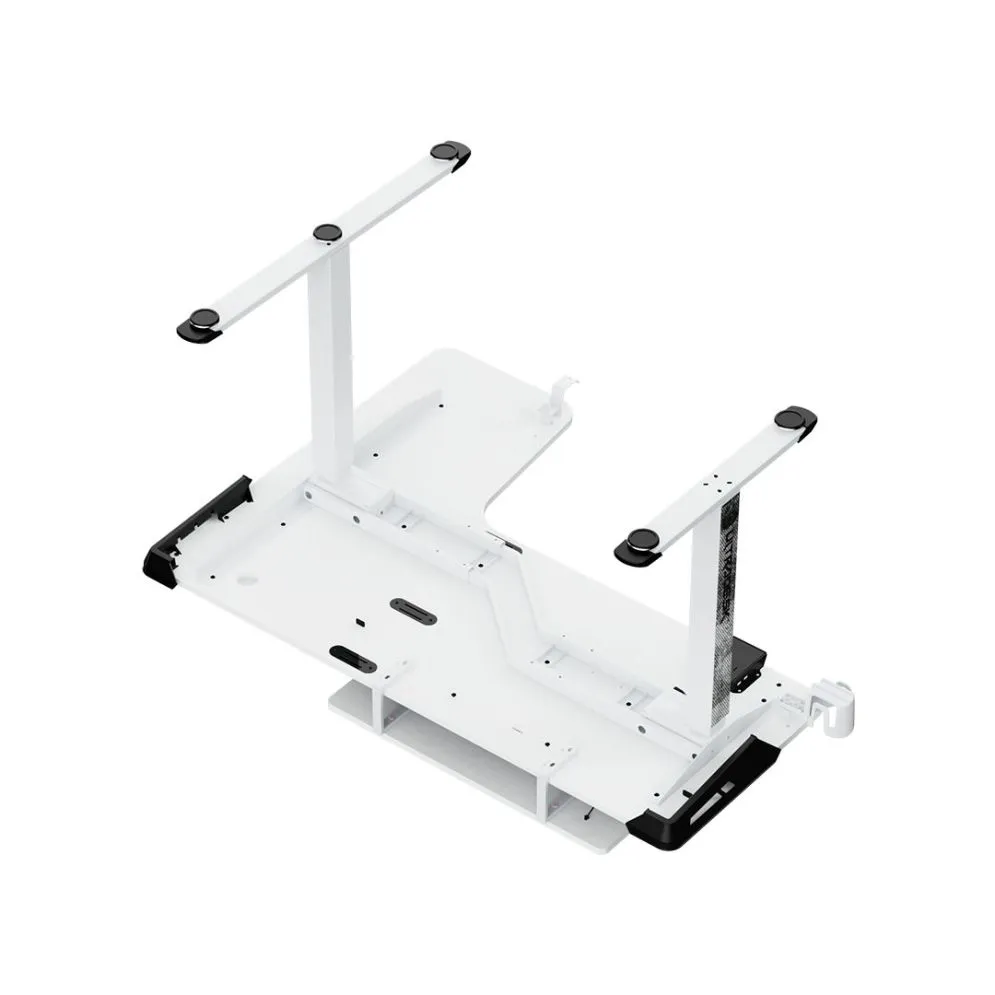 Biurko gamingowe WINGER białe ULTRADESK | MIRAT.