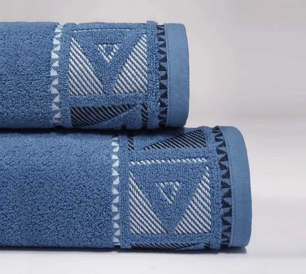 Ręcznik Greno Yolo 50x90 Denim 450 g/m2 Premium do rąk I sklep meblowy MIRAT.