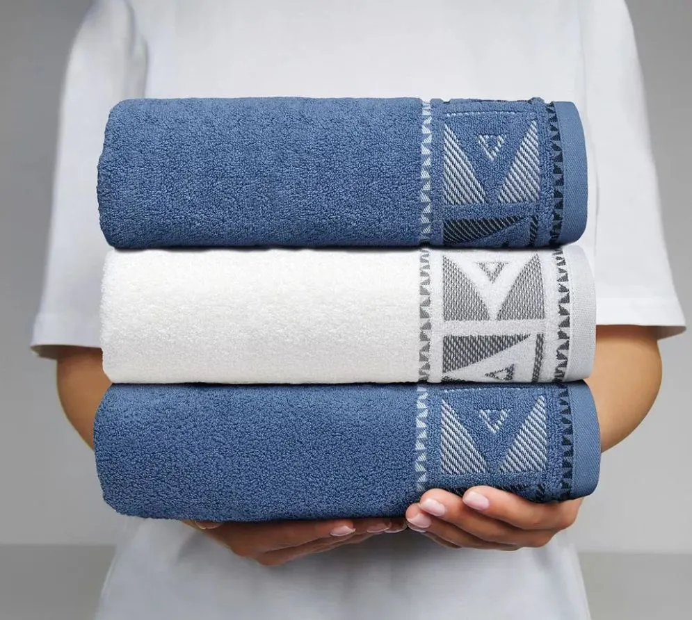 Ręcznik Greno Yolo 50x90 Denim 450 g/m2 Premium do rąk I sklep meblowy MIRAT.
