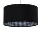Lampa wisząca HOME 40 czarna w stylu glamour | MIRAT.