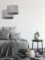 Lampa wisząca HOME 30 szara aksamitna polskiej produkcji | MIRAT.