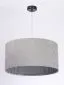 Lampa wisząca HOME 50 szara nad stół do salonu | MIRAT.