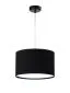 Lampa wisząca HOME 30 czarna/biała walec nowoczesna | MIRAT. w stylu kolekcja